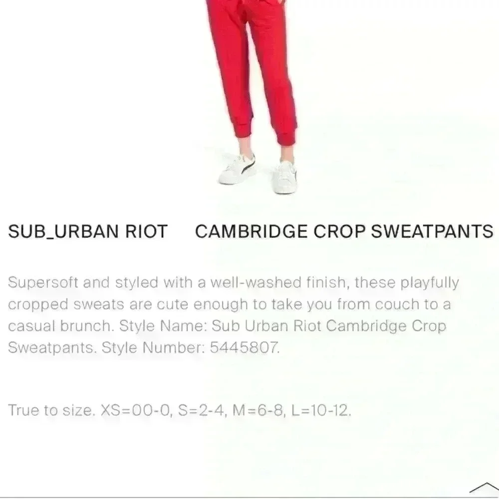 [SET] NWT Sub_urban Riot Chill Willow Sweatshirt & Matching Joggers